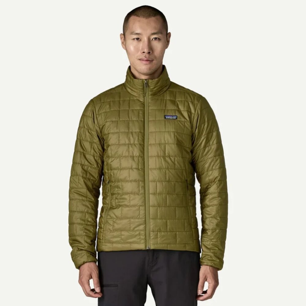 PATAGONIA Men's Nano Puff Jacket in Pond Green Sz S - NWOT!!